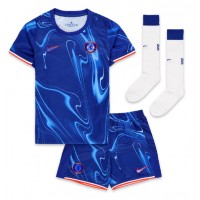 Chelsea Christopher Nkunku #18 Replica Home Minikit 2024-25 Short Sleeve (+ pants)